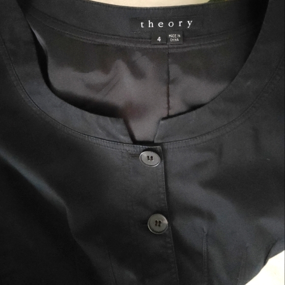 Clearance❤️Theory Scoop Neck Jacket - Picture 4 of 6